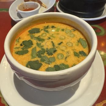 Indochine - Tom kha soup! Amazing - Asian Fusion Near Me - Wilmington, North Carolina