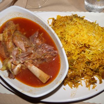 Darya Restaurant - Lamb Shank w. Lubia Polo - Persian/Iranian Near Me - Orange, California Darya Restaurant - Lamb Shank w. Lubia Polo - Persian/Iranian Near Me - Orange, California