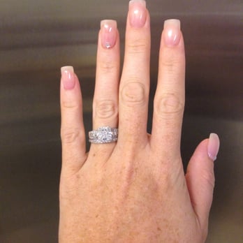 Venus Nails - Pink nude natural nails done by Diane - Nail Salons Near Me - Ramona, California