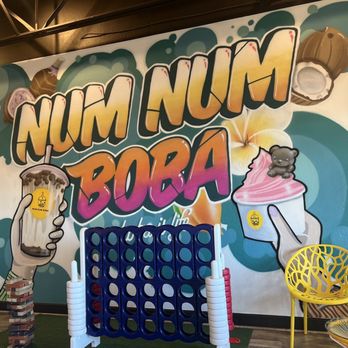 Num Num Boba South - Game and sitting area - Bubble Tea Near Me - Reno, Nevada Num Num Boba South - Game and sitting area - Bubble Tea Near Me - Reno, Nevada