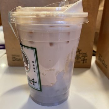 CHICHA San Chen - Milk tea with taro paste and taro balls - Bubble Tea Near Me - Bellevue, Washington