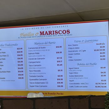 Taqueria Las Comadres - Menu 9/2026 - Mexican Near Me - La Mirada, California Taqueria Las Comadres - Menu 9/2026 - Mexican Near Me - La Mirada, California