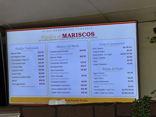 Menu photo 1 Taqueria Las Comadres La Mirada, CA Menu photo 1 Taqueria Las Comadres La Mirada, CA