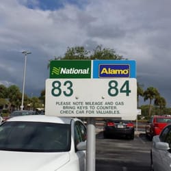 National Car Rental - Way out here in the sticks for SRQ