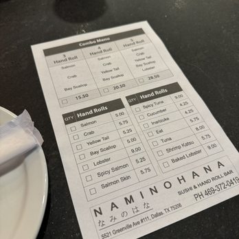 Naminohana - Sushi Bars Near Me - Dallas, Texas Naminohana - Sushi Bars Near Me - Dallas, Texas