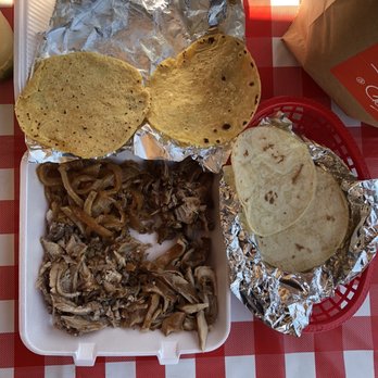 Carnitas Los Gabrieles - a plate of food - Tacos Near Me - Los Angeles, California Carnitas Los Gabrieles - a plate of food - Tacos Near Me - Los Angeles, California