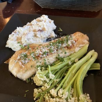 Bold American Fare - Walleye Loaded mashed potatoes - Steakhouses Near Me - Algonquin, Illinois