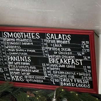 The Well Cafe - Alpine Coffee Roasters - Food and drink menu - Coffee Roasteries Near Me - Alpine, California