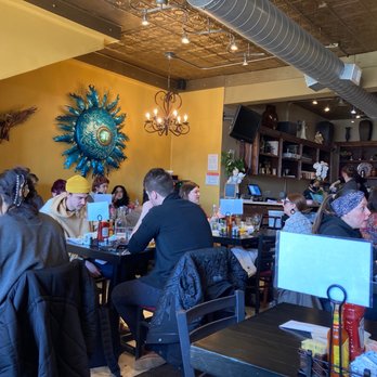 Tiztal Cafe - Seating area - Breakfast & Brunch Near Me - Chicago, Illinois