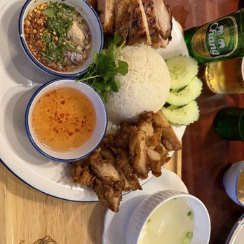 Aroy Mak Thai Food - Combo Khao Man Gai Tod + Gai Yang - Thai Near Me - Seattle, Washington Aroy Mak Thai Food - Combo Khao Man Gai Tod + Gai Yang - Thai Near Me - Seattle, Washington