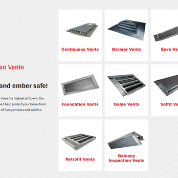 Obrien Mountain Home Decking & Siding - Ember proof vent with Vulcan technology - Decks & Railing Near Me