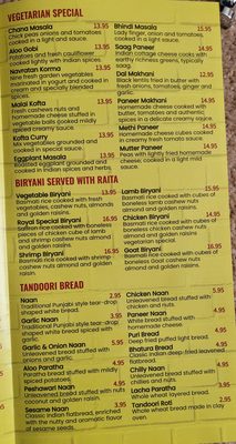 Menu photo 3 Royal India Grill Potsdam, NY