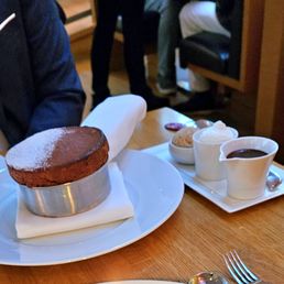 Valrhona Dark Chocolate Soufflé