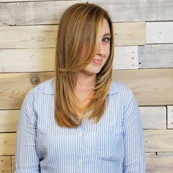 She has a secret!! Its the Brazilian Blowout smoothing treatment!!