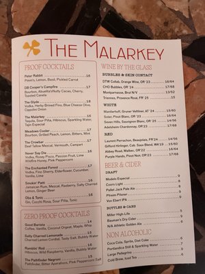 Menu photo 3 The Malarkey Portland, OR Menu photo 3 The Malarkey Portland, OR
