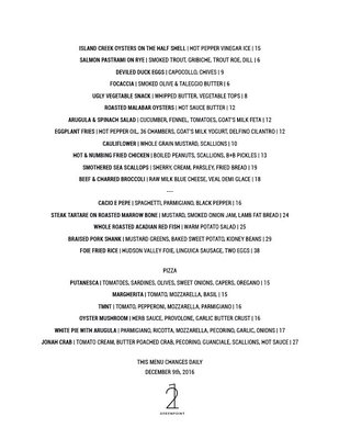 Menu photo 7 21 Greenpoint Brooklyn, NY