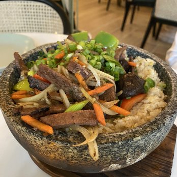 Lantern House Kitchen & Bar - Hot pot rice and beef - Asian Fusion Near Me - Reston, Virginia