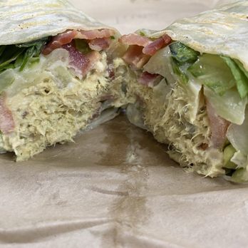 Humu Deli & Juice - Apple Wood Bacon Tuna Melt Wrap - Delis Near Me - Honolulu, Hawaii Humu Deli & Juice - Apple Wood Bacon Tuna Melt Wrap - Delis Near Me - Honolulu, Hawaii