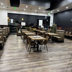 Inside the restaurant