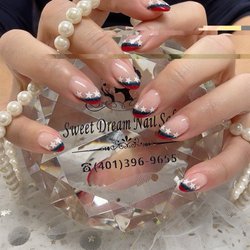 The Sweet Dream Nail Salon - King is amazing! She did such a great job getting me ready for the Annual Bristol 4th of July celebration! I just love them.