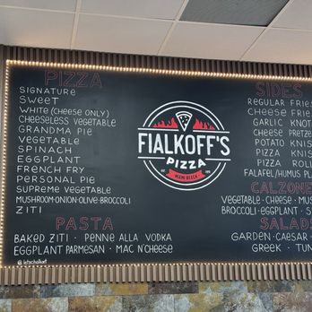 Fialkoff's Kosher Pizza - Menu - Pizza Near Me - Miami Beach, Florida Fialkoff's Kosher Pizza - Menu - Pizza Near Me - Miami Beach, Florida