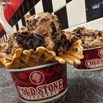 Cold Stone Creamery - Ice cream in a waffle bowl - Ice Cream & Frozen Yogurt Near Me - Eagle River, Alaska