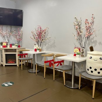 TeaTop - Electric Fireplace, Cherry Blossoms, large boba squishy and baby squishys!!! 3 - Bubble Tea Near Me - Milpitas, California TeaTop - Electric Fireplace, Cherry Blossoms, large boba squishy and baby squishys!!! 3 - Bubble Tea Near Me - Milpitas, California