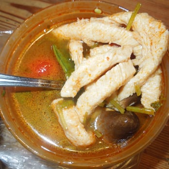 Meadow Asian Cuisine - Tom Yum Soup loaded with chicken - Chinese Near Me - Simsbury, Connecticut Meadow Asian Cuisine - Tom Yum Soup loaded with chicken - Chinese Near Me - Simsbury, Connecticut