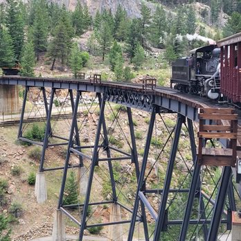 Georgetown Loop Railroad - Going over the Devils bridge - Museums Near Me - Georgetown, Colorado