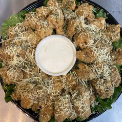 Nella's Place - Garlic, Parmesan, chicken, catering tray