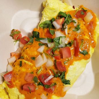 Pavilion Cafe - Everything omelette with bacon. - Cafes Near Me - Sacramento, California