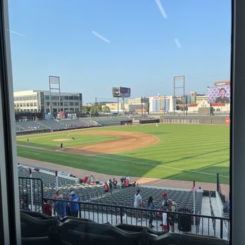 Chicago Dogs - View from rivers box - Amateur Sports Teams Near Me - Rosemont, Illinois
