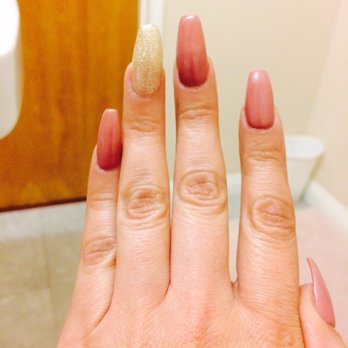 Pearl Nails - Gel coffin nails done by michelle - Nail Salons Near Me - Rosemead, California Pearl Nails - Gel coffin nails done by michelle - Nail Salons Near Me - Rosemead, California