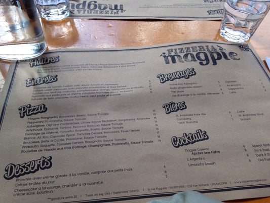 Menu photo 5 Pizzeria Magpie Montreal, QC Menu photo 5 Pizzeria Magpie Montreal, QC