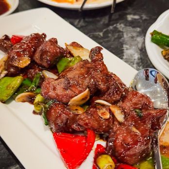 Paradise Dynasty - E1. Stir-Fried Black Pepper Angus Beef with Basil - Chinese Near Me - Glendale, California