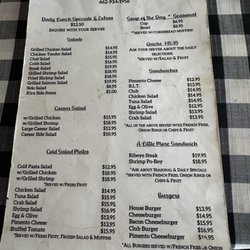 Court Street Patio Catering - Menu