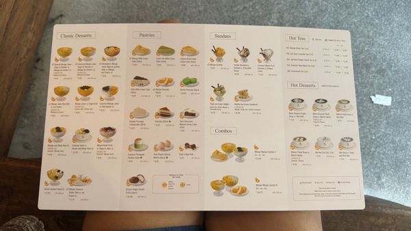 Menu photo 4 Mango Mango Dessert New York, NY Menu photo 4 Mango Mango Dessert New York, NY