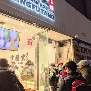 Xing Fu Tang - Line (Pre Pandemic) - Bubble Tea Near Me - Flushing, New York Xing Fu Tang - Line (Pre Pandemic) - Bubble Tea Near Me - Flushing, New York