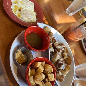Ruby Sunshine Charlotte Southend - French toast bites, potato's and eggs! - Breakfast & Brunch Near Me - Charlotte, North Carolina Ruby Sunshine Charlotte Southend - French toast bites, potato's and eggs! - Breakfast & Brunch Near Me - Charlotte, North Carolina