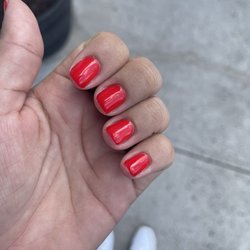 Victoria S Nails Bar - Super rushed and not good service. Didn't even clean the paint off right. Didn't even clean off my hands, nothing.