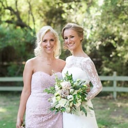 Airbrushed Glow by Chantelle - Bride and bridesmaid with their natural glows