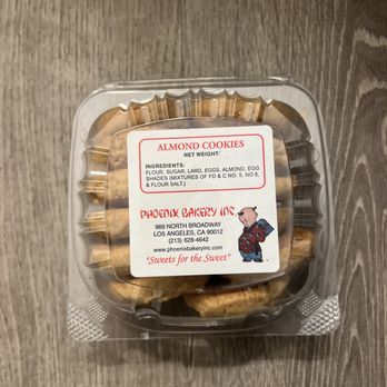Phoenix Bakery - Almond Cookies - Bakeries Near Me - Los Angeles, California Phoenix Bakery - Almond Cookies - Bakeries Near Me - Los Angeles, California