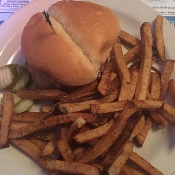Spats Cafe - a plate of french fries and a sandwich - Bars Near Me - Mentor, Ohio