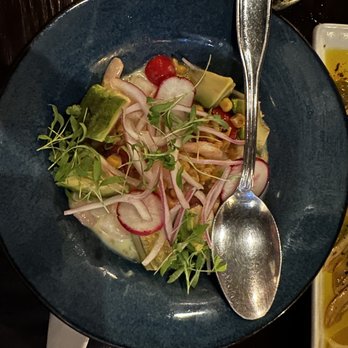 Cepas Wine and Tapas Bar - Shrimp and avocado ceviche - Wine Bars Near Me - Tampa, Florida Cepas Wine and Tapas Bar - Shrimp and avocado ceviche - Wine Bars Near Me - Tampa, Florida