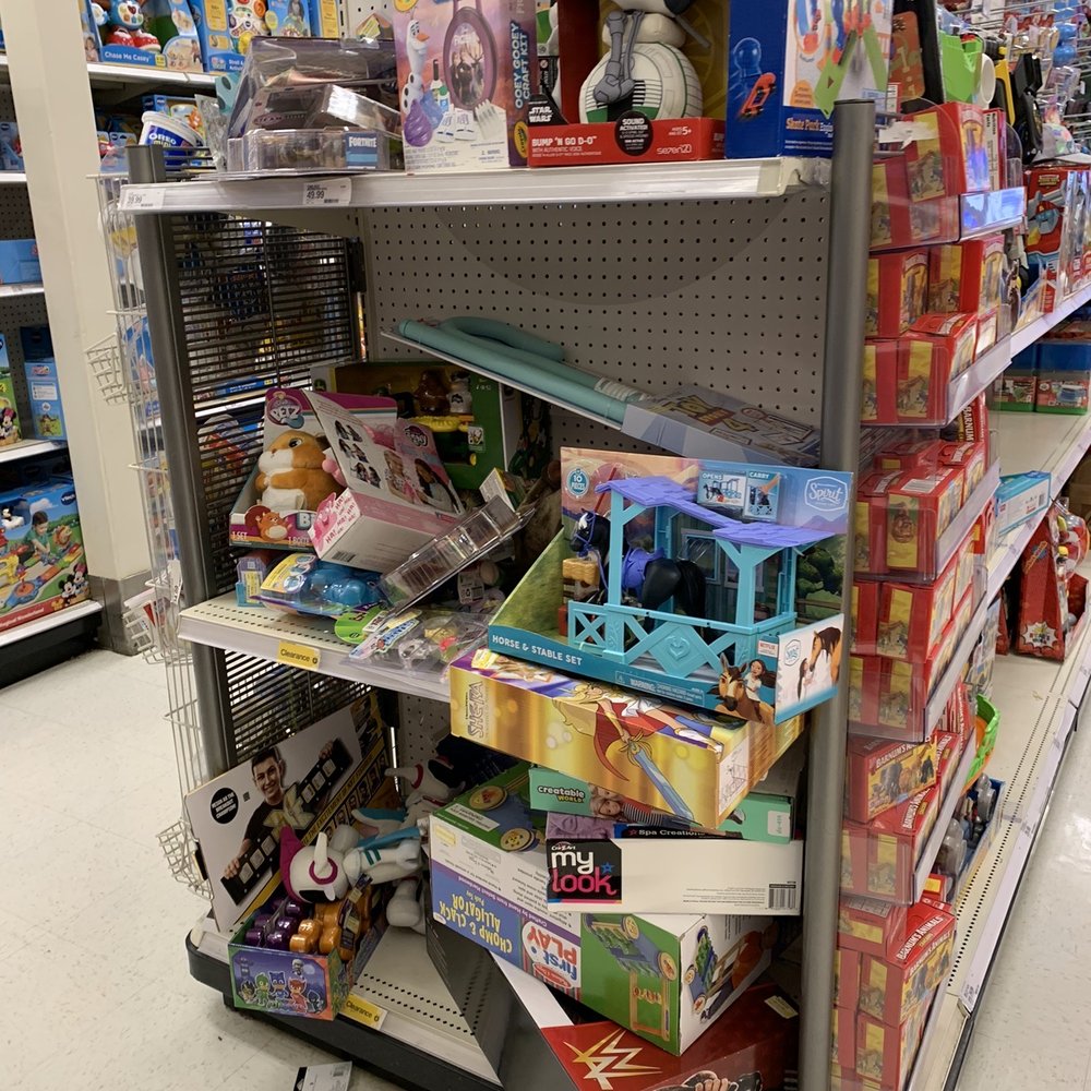 Target - Toy section items thrown where ever. - Department Stores Near Me - Poway, California