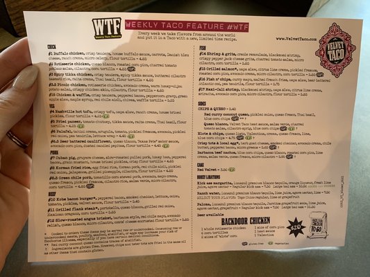 Menu photo 8 Velvet Taco The Woodlands, TX Menu photo 8 Velvet Taco The Woodlands, TX