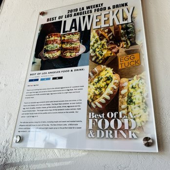 Egg Tuck - Featured in LA Weekly in 2019 - Breakfast & Brunch Near Me - West Hollywood, California Egg Tuck - Featured in LA Weekly in 2019 - Breakfast & Brunch Near Me - West Hollywood, California