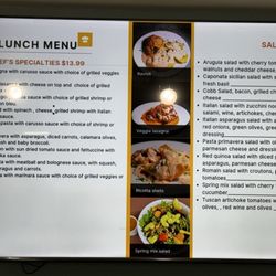 DB Catering Events - This is the everyday lunch menu... Monday through Saturday