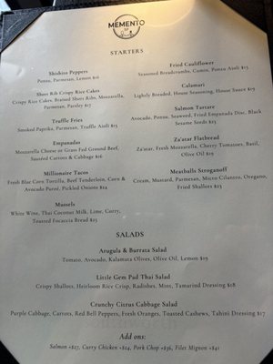 Menu photo 3 Memento SF San Francisco, CA Menu photo 3 Memento SF San Francisco, CA