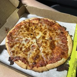 Gluten free cheese pizza